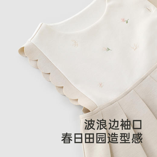 【商场同款】英氏女童裙子春夏短袖透气女童连衣裙2025新款背心裙 商品图2