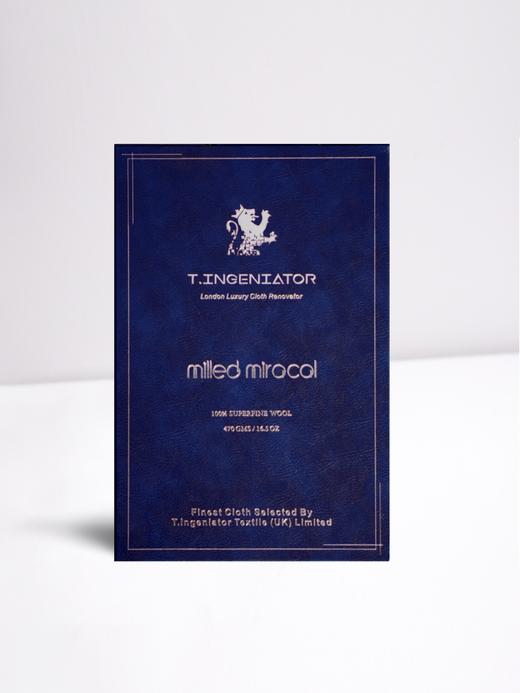 「爱好者直选5款」T.INGENIATOR Milled Miracle 缩绒整理100支澳洲美丽诺羊毛大衣 商品图1
