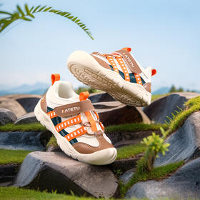 卡特兔儿童运动鞋2025春季新品机能鞋防滑透气儿童户外徒步登山鞋