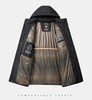 罗蒙火山石墨烯中长款黑金加厚棉服 加绒加厚冬季外套 商品缩略图2