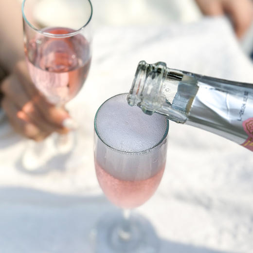 粉标繁花无酒精桃红起泡双支品鉴装 商品图4