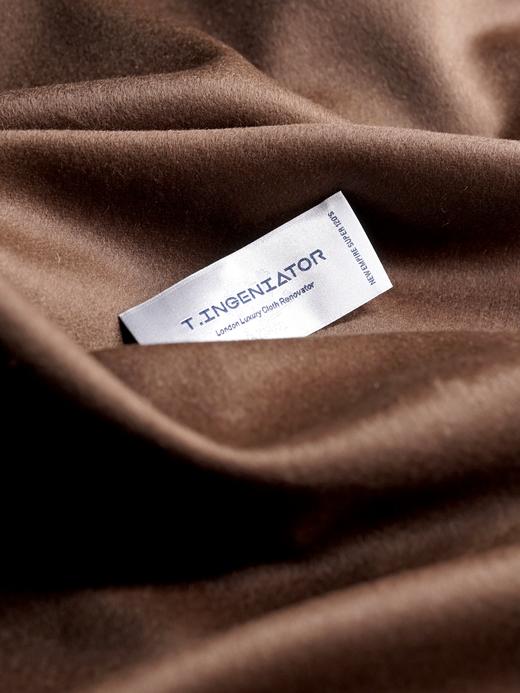 「爱好者直选5款」T.INGENIATOR Milled Miracle 缩绒整理100支澳洲美丽诺羊毛大衣 商品图12