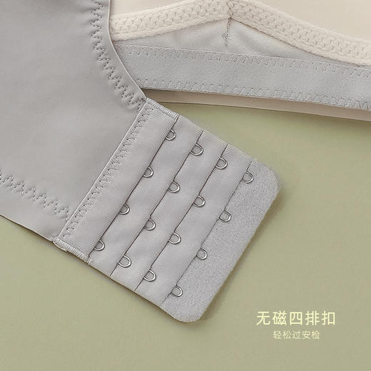 ZYQ-325  大码内衣薄款透气性感蕾丝收副乳防下垂大胸显瘦纸片杯调整型文胸（单件） 商品图3
