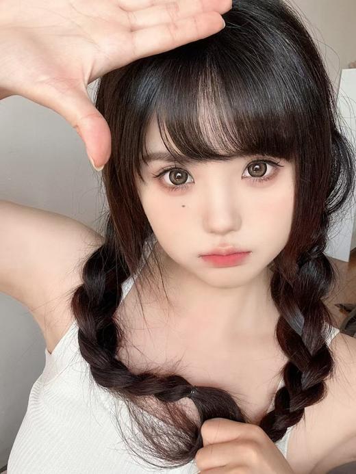 【半年抛大直径】LVYCON-酱心可可-14.5mm【半年抛0-1000度 含525/575】 商品图1