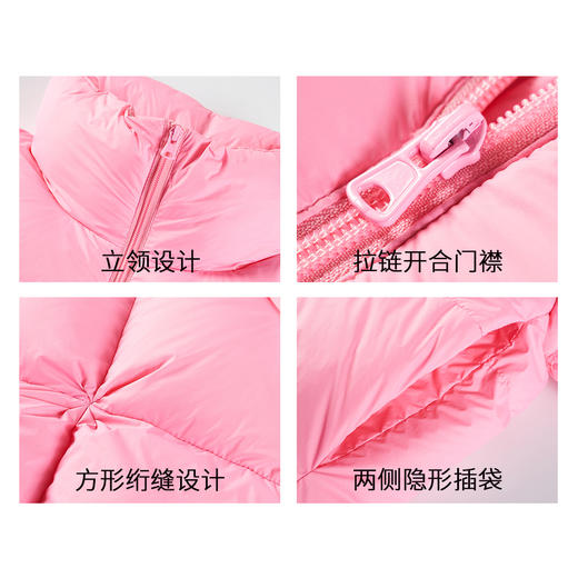 【棉羽】立领短款羽绒服 1N4223720 商品图2