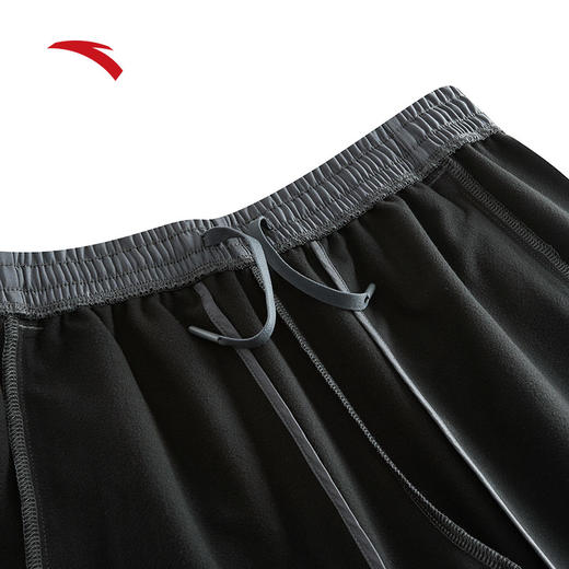 【M断码】安踏型动裤丨防泼水运动裤男裤磨毛保暖直筒裤跑步长裤152447505N【无货退款】 商品图2