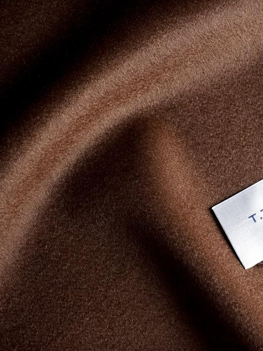 「爱好者直选5款」T.INGENIATOR Milled Miracle 缩绒整理100支澳洲美丽诺羊毛大衣 商品图14