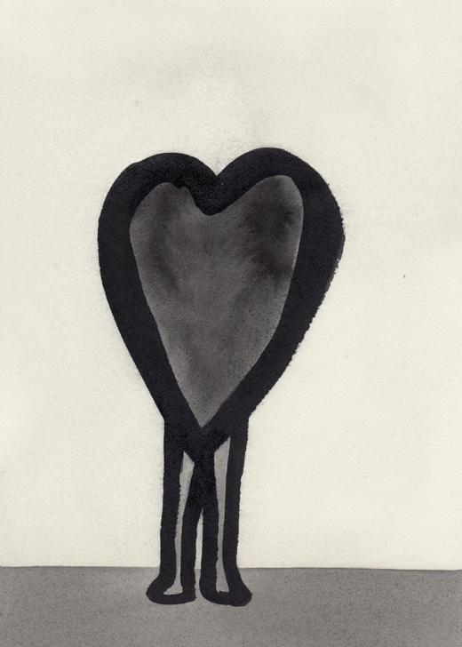 纸本水墨｜自成一爱 商品图0