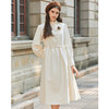 Famecoco冬季内搭立领长袖设计感连衣裙女FAB8FA004 商品缩略图0
