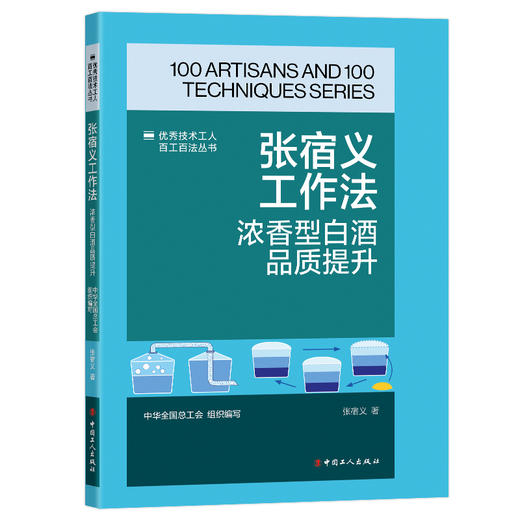 张宿义工作法:浓香型白酒品质提升·优秀技术工人百工百法丛书 商品图0