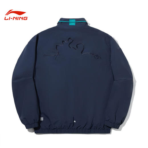 【L断码】中国李宁2024新品男女同款反光防泼水防晒宽松运动外套AFDUC87 商品图1