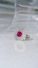 1.36ct刻面红宝石戒指 商品缩略图2