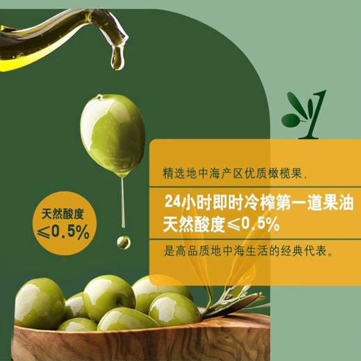 欧丽薇兰纯正橄榄油云系列礼盒1000ml 商品图3