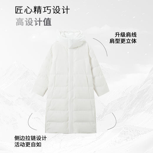 【棉羽】廓形连帽羽绒服1N4113711 商品图1