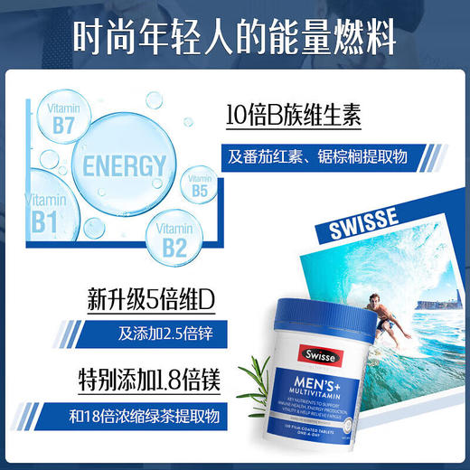 【保税仓】Swisse男士复合维生素120粒 商品图1