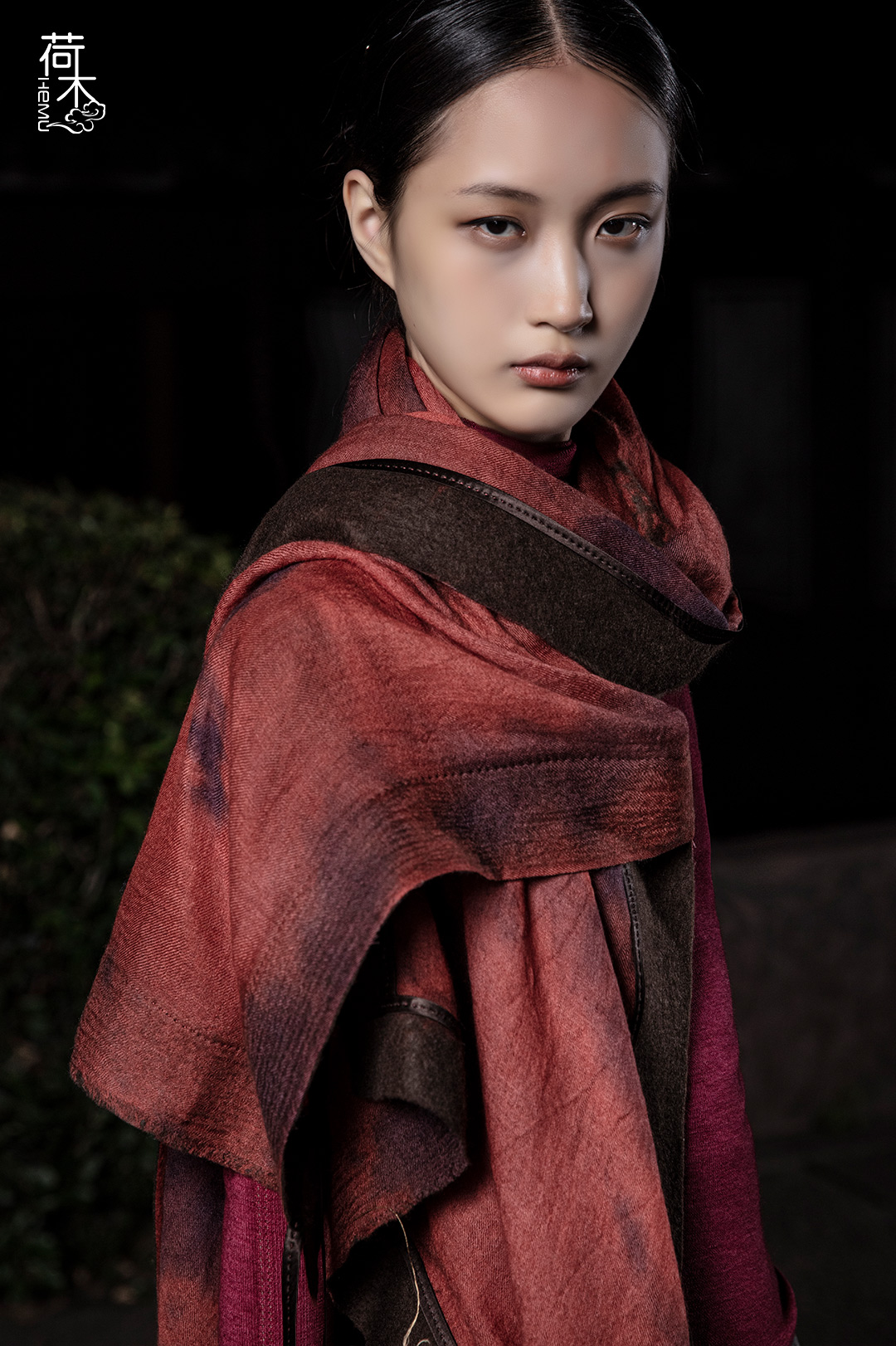 荷木HEMU丨高定旷野·手工制毡轻薄披肩