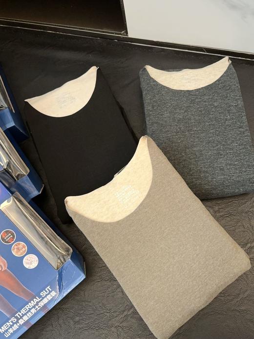 山姆同款男士保暖内衣套装 山羊绒+桑蚕丝+发热纤维 商品图10