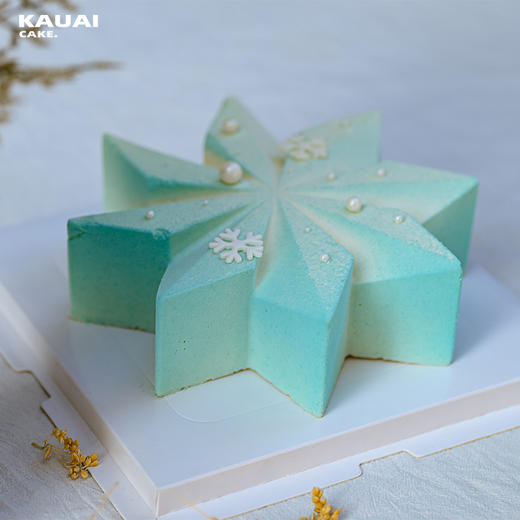 雪花蓝钻石冰淇淋蛋糕 | 烤爱 商品图2