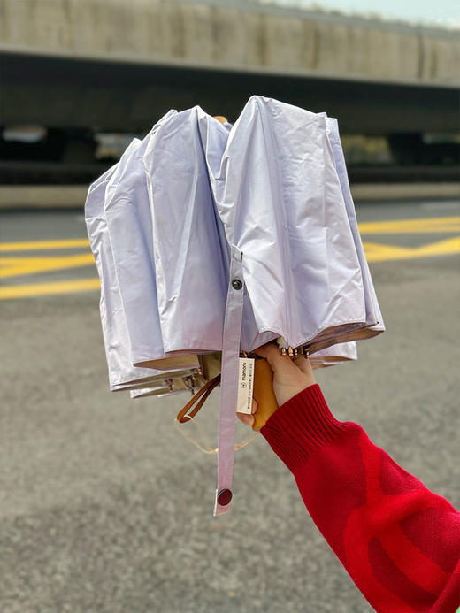 【 长柄渐变透明伞&16骨晴雨款】16骨晴雨伞，晴雨两用、加大伞面还可防晒；长柄伞被小分队称之为颜值款，好看拍照上镜~Mamoru伞 商品图6