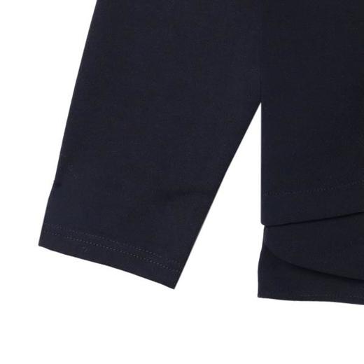 WY269新款美式高街纯色套头圆领假两件长袖舒适户外百搭上衣 商品图3