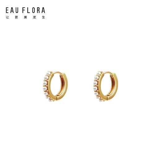 『微分』极简小米珠耳扣 商品图0