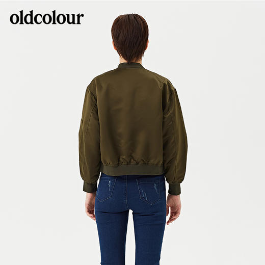 oldcolour欧珂春秋款外套女百搭韩版秋季休闲长袖短款夹克 商品图1