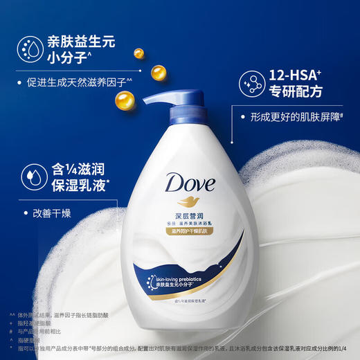 多芬 深层营润+樱花甜香沐浴乳 550g+550g 商品图1