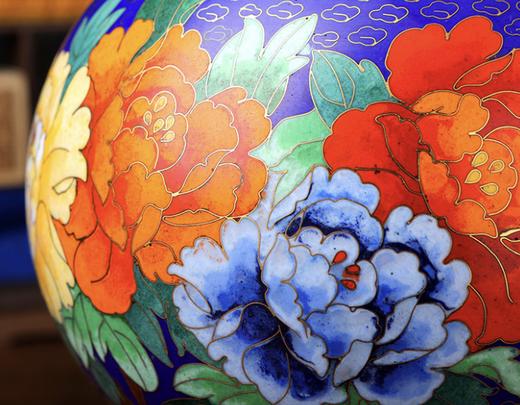 【彼达思】圆满富贵来花瓶-浅蓝色 商品图2