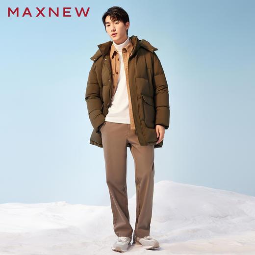 【棉羽】工装感贴袋羽绒服1N4113713 商品图4