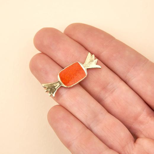 北京仓｜Coucou Suzette-CANDY PIN-圣诞糖 胸针［法国设计师］ 商品图0