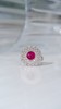 1.36ct刻面红宝石戒指 商品缩略图1