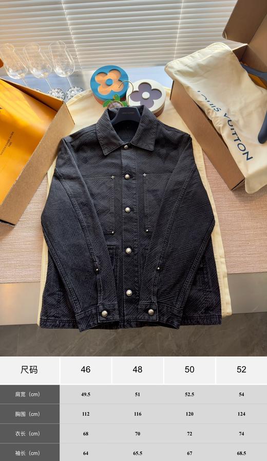 驴家 24FW明暗渐变提花牛仔外套 上身真的吊爆了‼️（DY） 商品图2