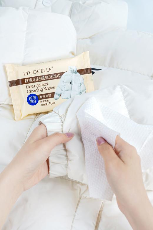 绽家羽绒服清洁湿巾（10片装） 商品图4