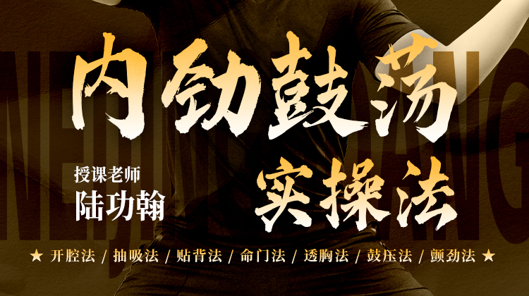 【内劲鼓荡】——实操版  自学课程