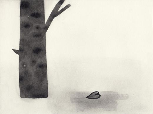 纸本水墨｜缘起缘落_会认出我吗 每一次轮回 商品图0