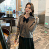 奢姿2025秋季新款大码女装海军领学院风上衣胖妹妹减龄针织衫9843691594 商品缩略图4