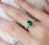 1.45ct刻面祖母绿戒指 商品缩略图4