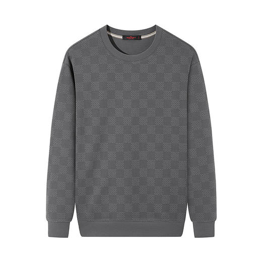 柒牌印花圆领卫衣男2025春季新款时尚潮流百搭中青年休闲套头上衣128W70130 商品图4