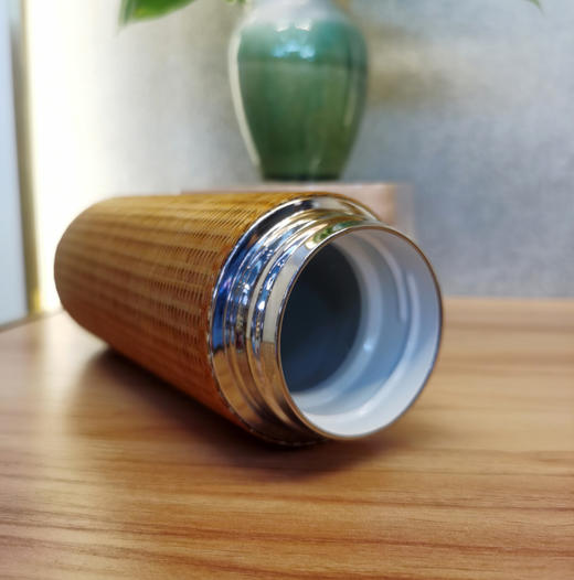 PY01°竹丝精编陶瓷内涂保温杯(特美刻联名款) 商品图0