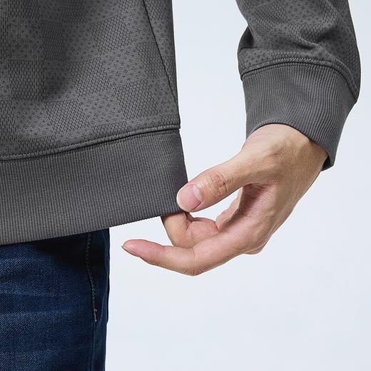 柒牌印花圆领卫衣男2025春季新款时尚潮流百搭中青年休闲套头上衣128W70130 商品图2