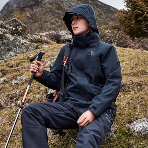 拓路者福利！！【游隼单冲雪裙版】东丽防暴雨级单冲雪裙冲锋衣男女防水进藏登山服探险外套 商品图5