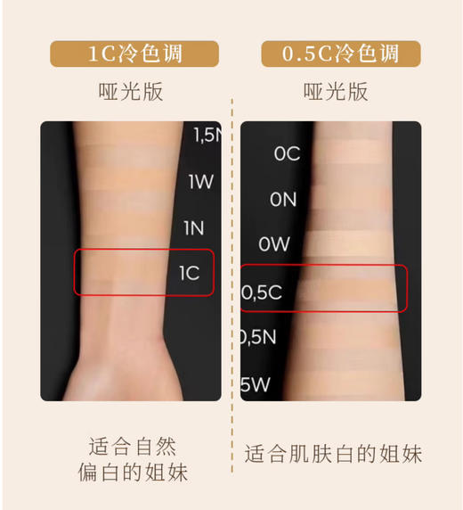 【12.14王炸割肉价】娇兰金钻粉底液新版20ml 哑光#1N#/ON#/0.5N#/1C#/#0.5C 滋润ON# 简装白盒 商品图5