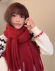 <曾小咸推荐> 韩版纯色针织流苏围脖 日常价88/件 活动价39.99！【预售款，预计3-15天发货】 商品缩略图3
