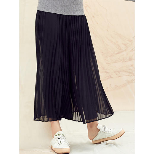 Famecoco范可儿裤子女冬设计感个性小众休闲裤F188GA036 商品图3