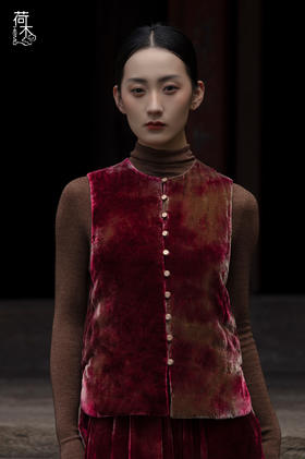 荷木HEMU丨落金·棉马甲