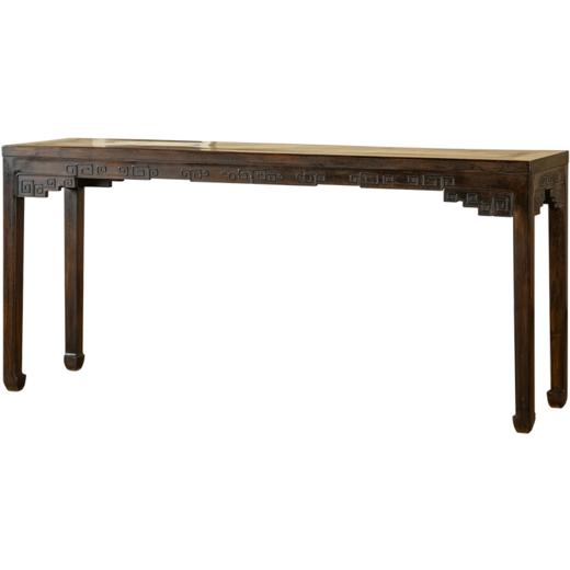 清 红木回纹四面平条桌 商品图5