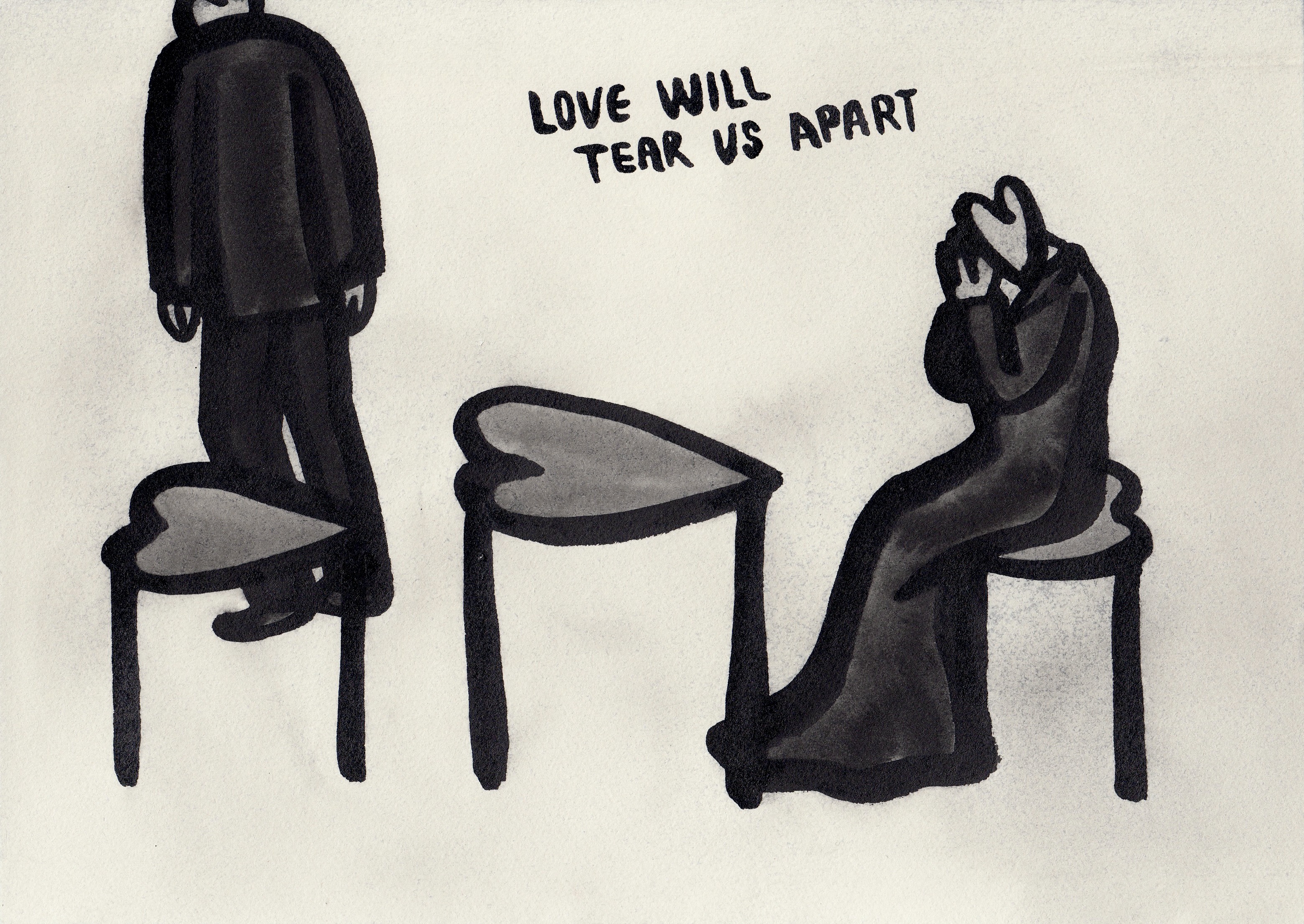 纸本水墨｜剧本剧情_分离过后 还是爱吗