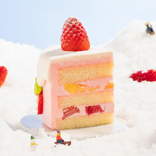 【雪顶草莓小精灵】绝美浪漫梦幻下午茶·超精致萌系造型；清新馥郁果香四溢，满满的心意与惊喜(昆明+安宁) 商品图4