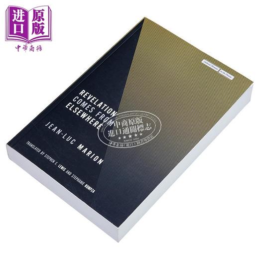 预售 【中商原版】法国现象学家马里翁 启示来自别处 英文原版 Revelation Comes from Elsewhere Jean-Luc Marion 商品图1