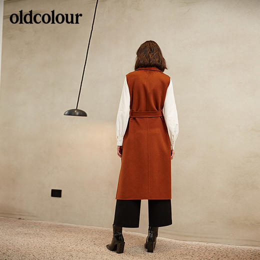oldcolour驼色双面尼马夹 商品图1